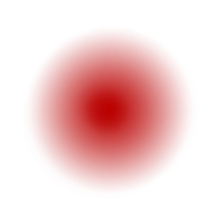 an image of a red circle on a white background that appears to be blurry