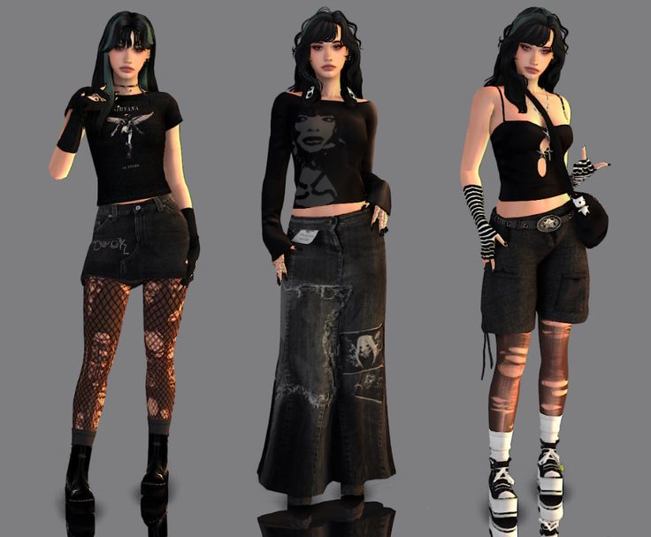 ☆☆☆☆ Mod Goth Fashion, Sims 4 Clothes Cc Alt, Sims4 Cc Gothic Clothing, Sims 4 Cc Emo Clothes Maxis Match, Goth Name Ideas, Sims 4 Cc Alternative Clothes Maxis Match, Sims4 Alt Cc, Opiumcore Sims 4 Cc, Sims 4 Clothes Grunge