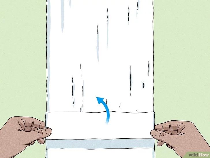 two hands are opening the window with an arrow pointing to the left and right side