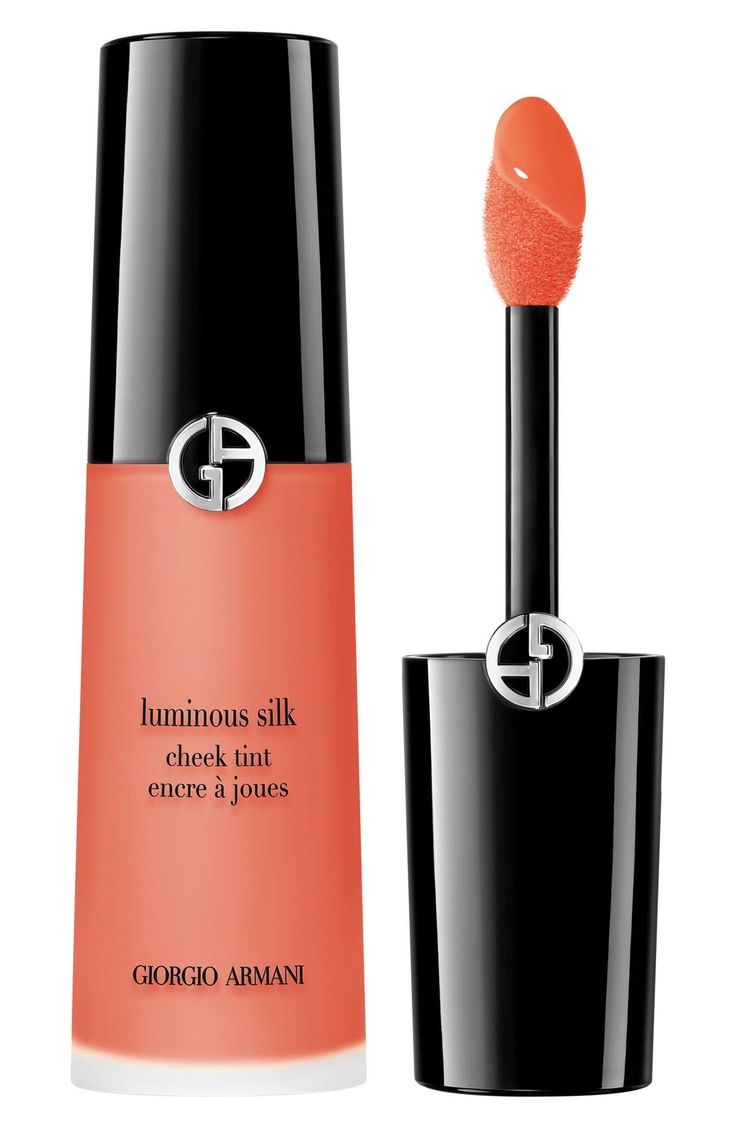 What it is: A lightweight liquid blush that instantly melts into skin for a luminous flush of color and a glowy look that lasts up to 12 hours.What it does: Micro-fil technology allows the pigmented blush formula to seamlessly build and blend into skin without looking patchy. How to use: Using the precision-tip applicator, apply one dot to the apples of the cheeks and blend using fingertips or brush for a natural flush of color. For a more sun-kissed look, apply two dots onto the high points of Giorgio Armani Makeup, Armani Luminous Silk, Armani Makeup, Giorgio Armani Luminous Silk, Giorgio Armani Beauty, Fixing Spray, Kajal Eyeliner, Blush On Cheeks, Dream Makeup