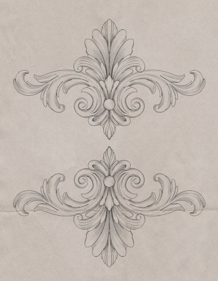 an image of two designs on paper