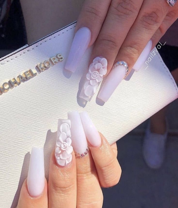 Clear Acrylic Nails, White Acrylic Nails, White Nail Art, Fall Acrylic Nails, Summer Acrylic Nails, Orange Nails, Coffin Nails Designs, Fire Nails, Best Acrylic Nails