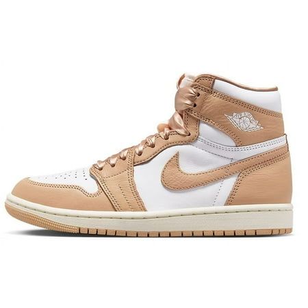 Women's Air Jordan 1 Retro HI OG Praline/White-Sail Size: 9.5.  Gender: female.  Age Group: adult. Air Jordans Women, Jordan Model, Nike Jordan Retro, Jordan Retro 1, Womens Air Jordans, Popular Sneakers, Jordan 1 High Og, Jordans Women, Air Jordan Retro