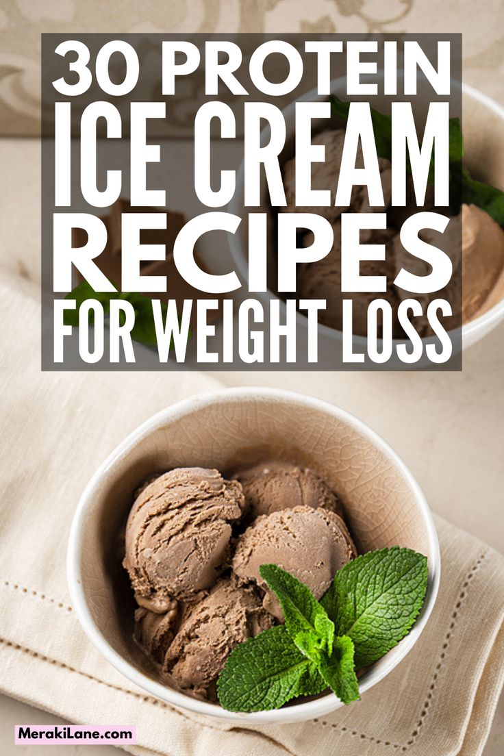 two bowls filled with ice cream on top of a table