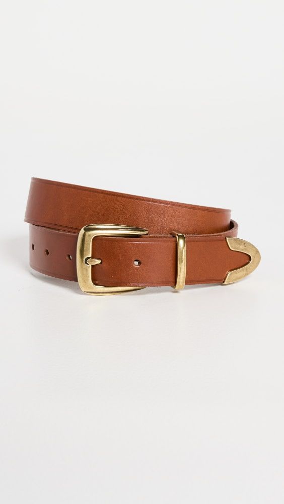 Madewell Leather Western Belt Madewell Accessories, Western Belt, Belt Length, Branded Belts, Designer Belts, Western Belts, Western Leather, Brown Belt, Spring Trends