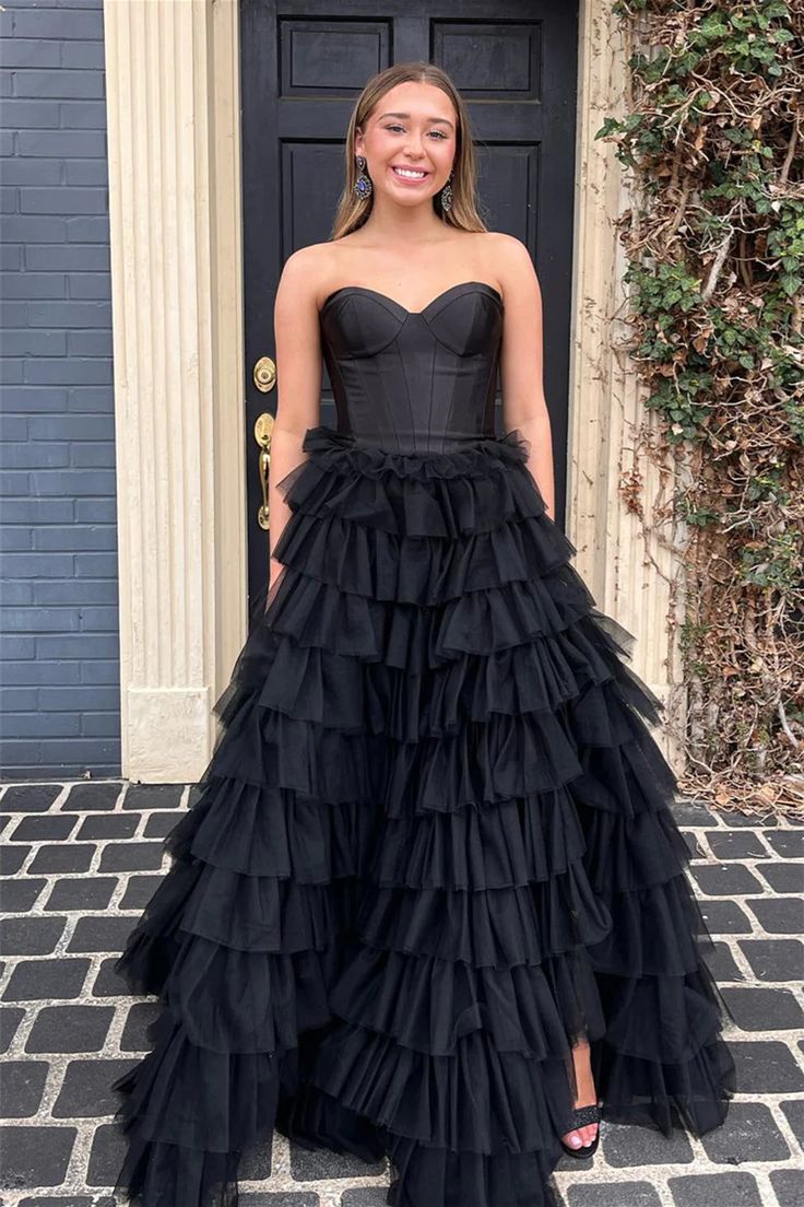 Prom Dress 2023, Prom Dress Pictures, Tulle Long Prom Dress, Formal Prom Dresses Long, School Dance Dresses, Tulle Neckline, Formal Prom Dress, Mother Dresses, 2024 Prom