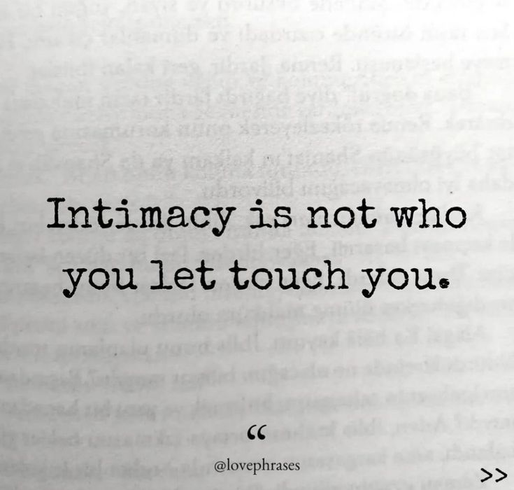 an old book with a quote on it that says,'intimacy is not who you let touch you