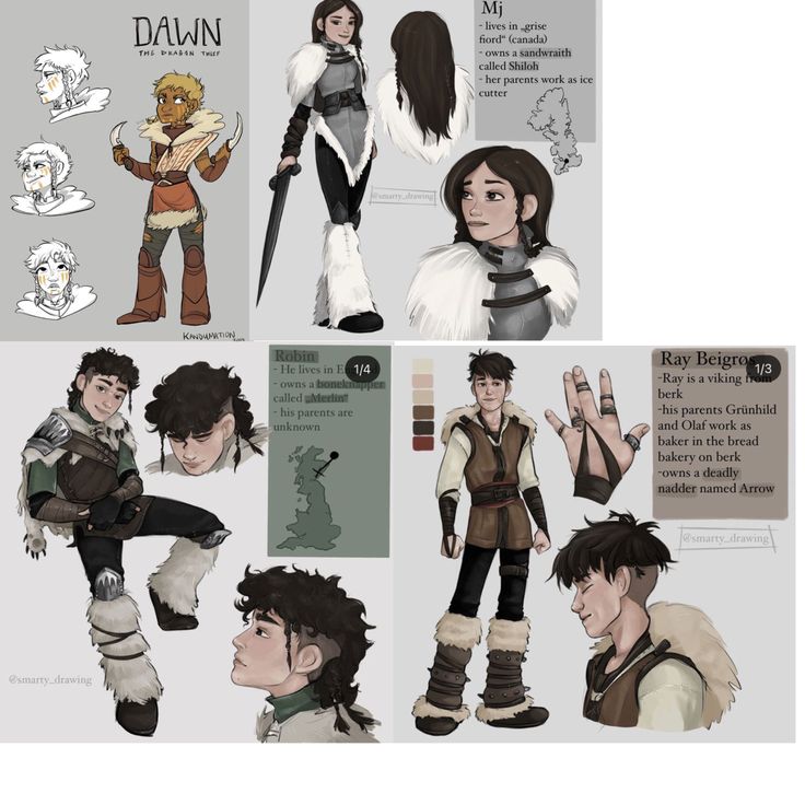 the concept art for daunt, an upcoming character from brave and the lost hero