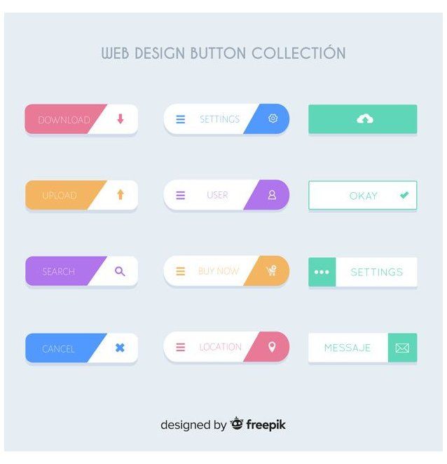 the user design button collection is shown