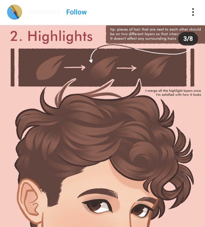 an info poster showing how to cut your hair in 3 easy steps with pictures and instructions