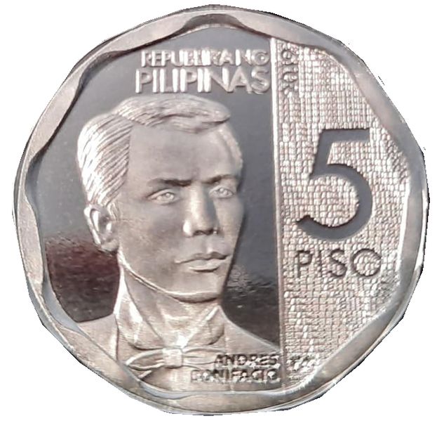 Philippine peso, Philippine pesos money, 5 pesos philippines coin