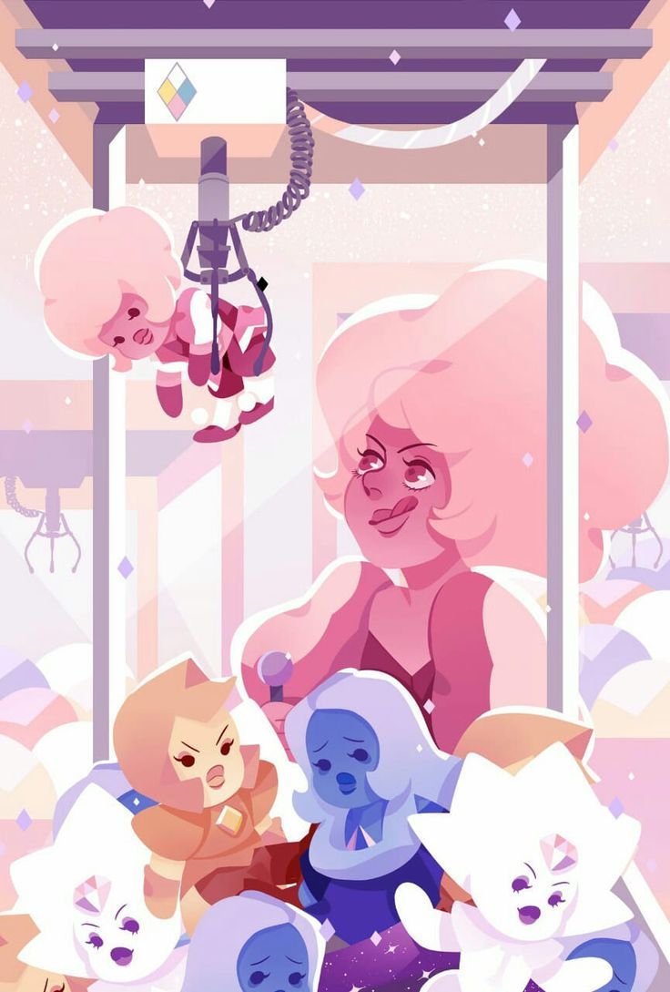 High Quality Fanart Pink Diamond Blue Diamond Steven Universe