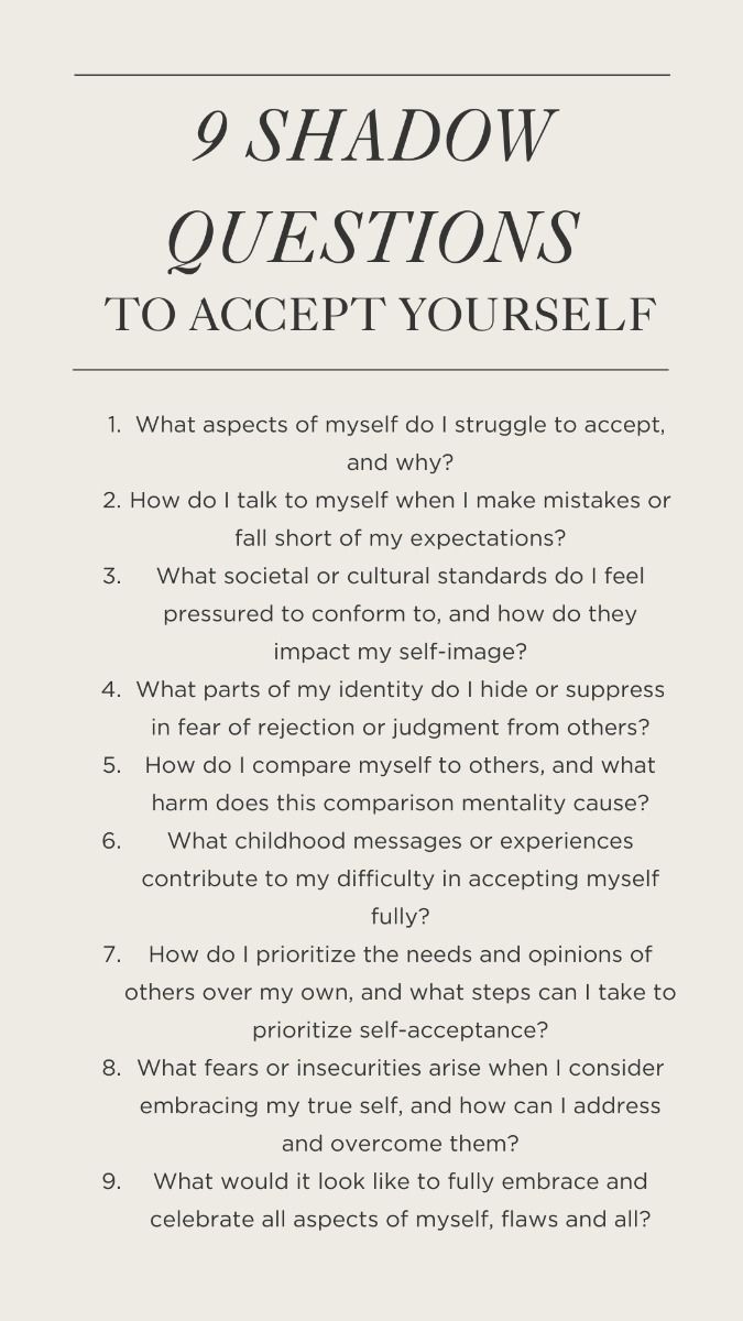 Question For Self Discovery, Shadow Work Finding Yourself, Self Schema, How To Meet Yourself, Question To Yourself, Shadow Questions For Myself, Dark Shadow Questions, Therapy Questions To Ask Yourself, Questions To Ask Self