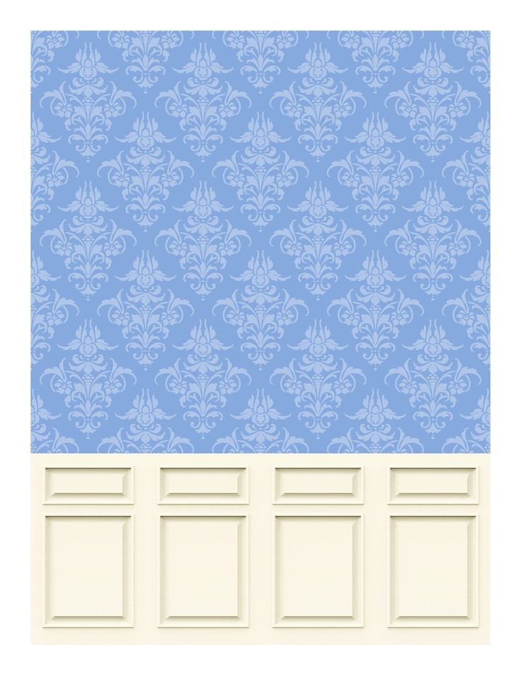 an image of a blue wallpaper with white doors