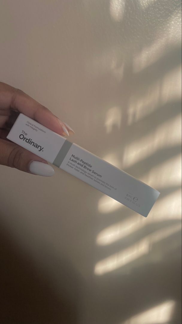 The Ordinary Lash Serum, Serum Aesthetic, Lash And Brow Serum, Makeup Wishlist, Brow Serum, Body Acne, Lash Serum, Beauty Skin Care Routine, Gift List