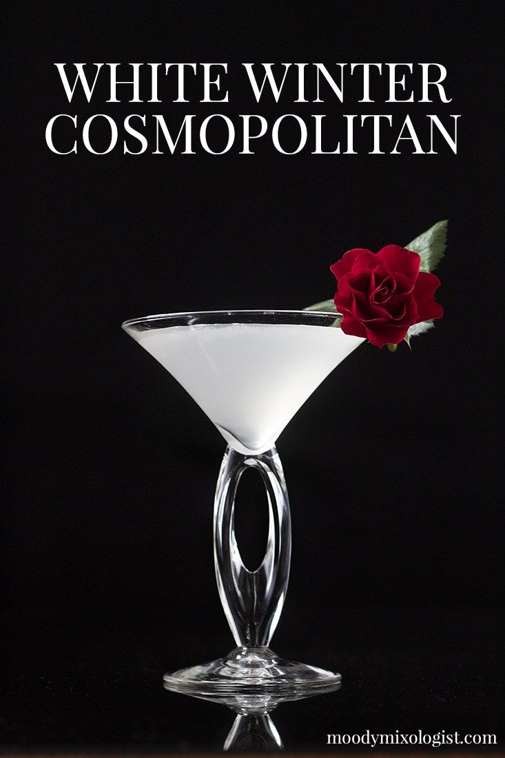 a martini glass with a red rose in it and the words 5 valentine's day cocktails