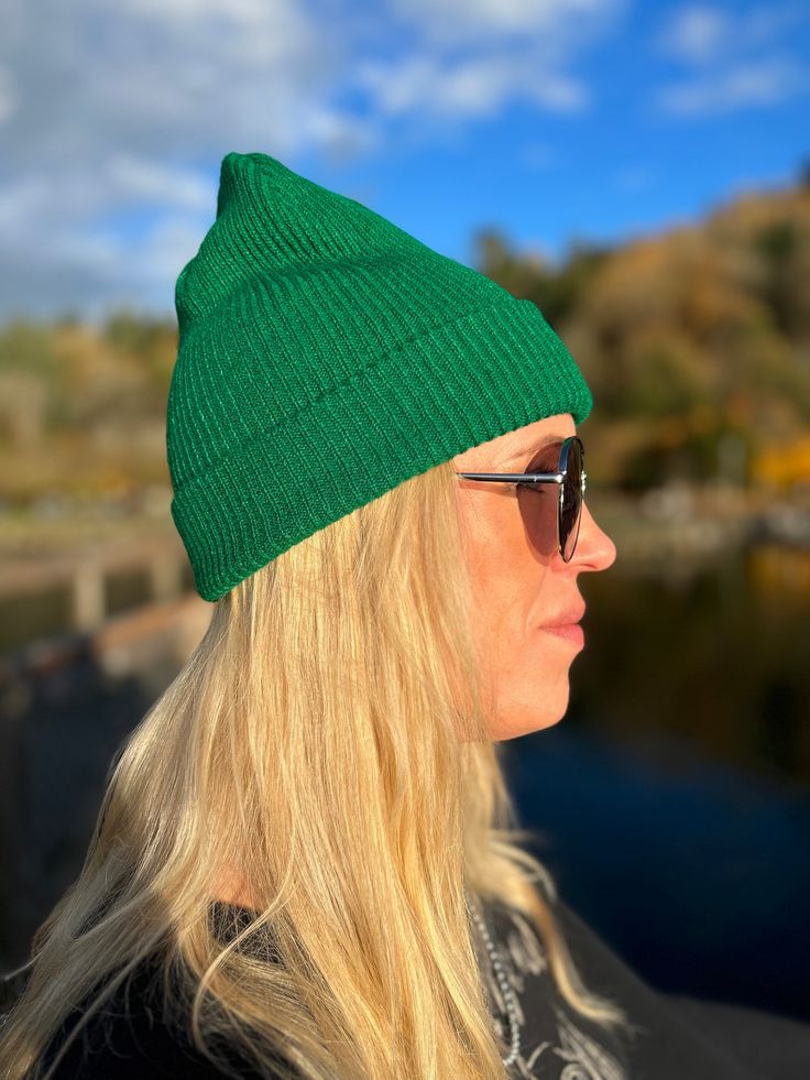 Classic ribbed beanie with a tight knit fit 100% Acrylic One size fits most Company Gifts, Pop Of Color, Band Tees, Stay Warm, Cowboy Boots, Classic Style, Color Pop, Emerald, Tights