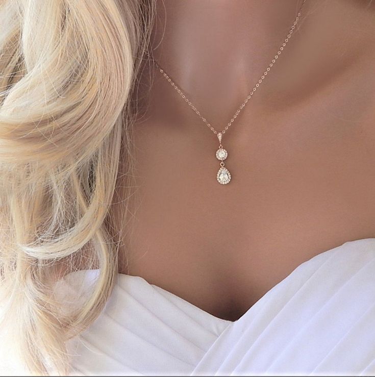 Backdrop Necklace, Rose Gold Bridesmaid, Backdrops Necklace, Wedding Diamond, Gold Bridesmaids, Back Necklace, Back Jewelry, Wedding Jewellery, Wedding Jewellery Necklace