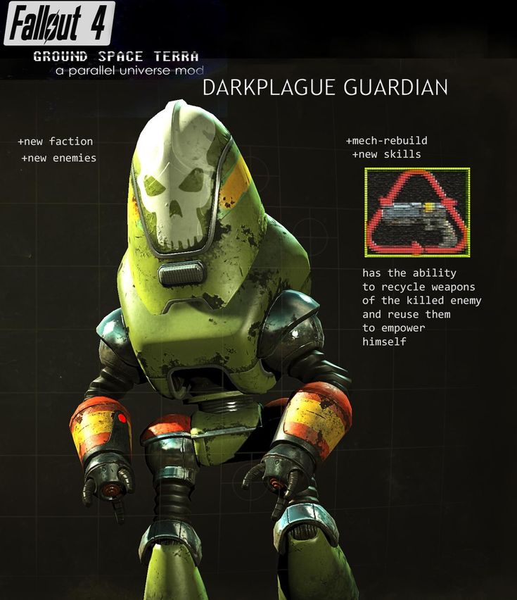 an image of a character from the video game dark plague guardian with text below