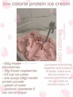 an ice cream recipe with instructions for how to make it