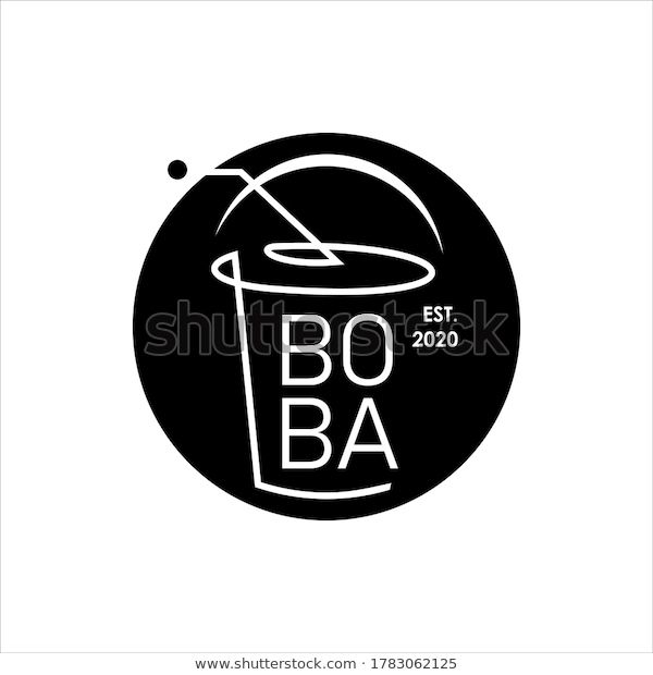 a black and white logo with the word boa on it, in a circle