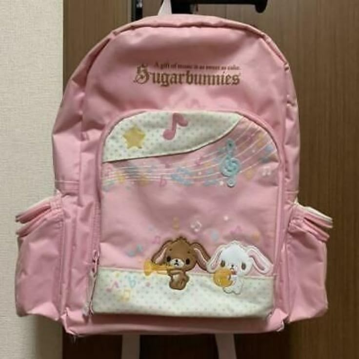 These Sugarbunnies Backpacks Or Anything Similar! Cute Things To Buy, Doll Closet, Kawaii Backpack, Baby Pink Aesthetic, Style Goals, Fuzzy Slippers, Old Clothes, Kawaii Aesthetic, Cute Backpacks