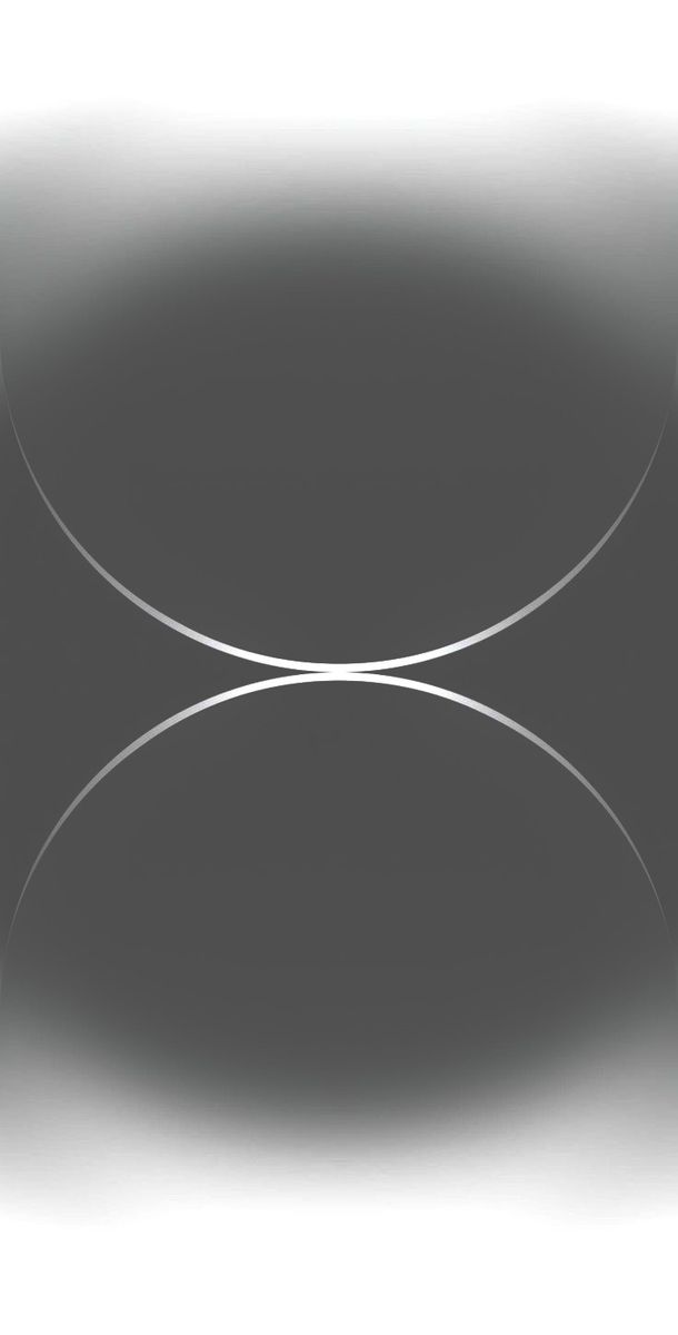 an image of a black and white photo with lines in the middle that appear to be curved