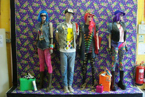 Acid House Archives | Vintage Fashion Clothing Blog | Beyond Retro Ravers 90s, This Is England 90, 90s Underground, Spiral Tribe, Twisted Circus, Punk House, Raver Outfits, Ripped Tights, Circus Outfits