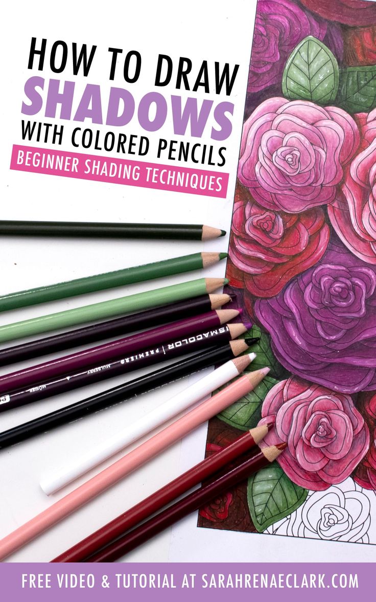 how to draw shading with colored pencils for beginners and advanced drawing students