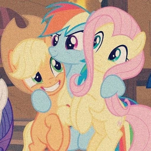 My little pony: La magia de la amistad edit foto Rainbow Dash Applejack Fluttershy, Mlp Icons Rainbow Dash, Applejack And Fluttershy, Fluttershy And Applejack, Applejack And Rainbow Dash, Rainbow Dash Wallpaper, Fluttershy And Rainbow Dash, Rainbow Dash And Fluttershy, Rainbow Dash And Applejack