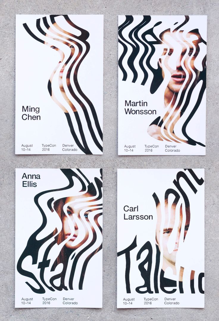 three posters with different lines on them and one has a woman's face in the middle