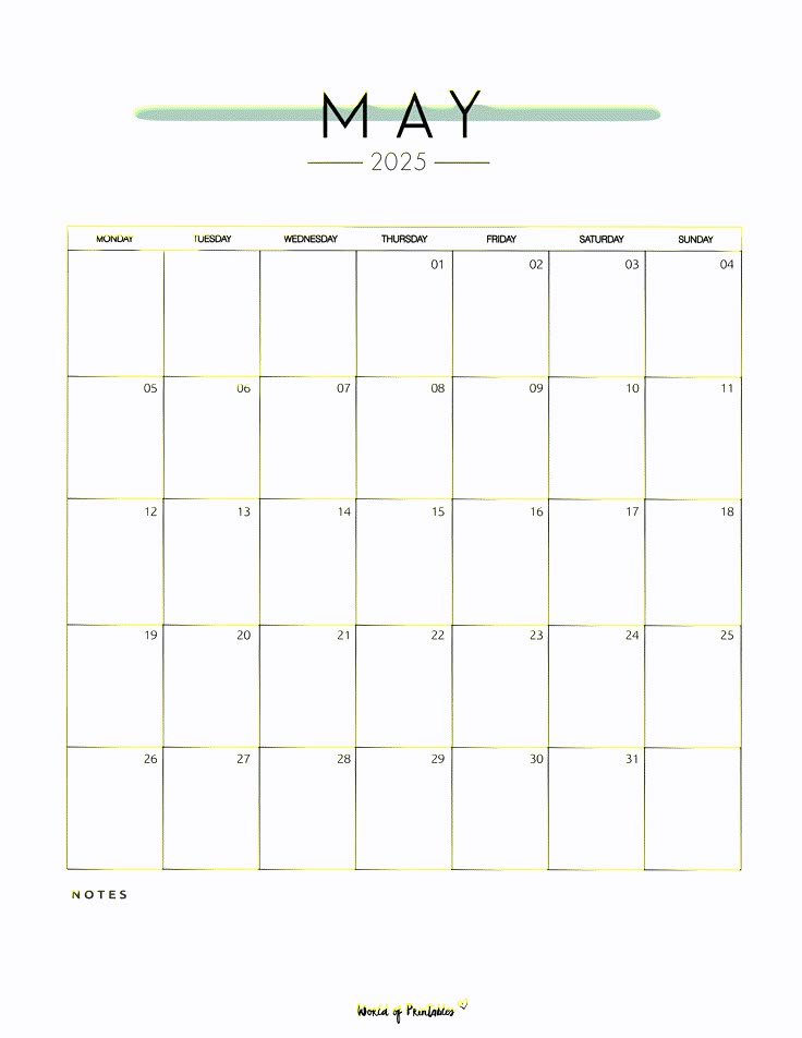 the may calendar is shown in this printable version, and has been changed to include numbers