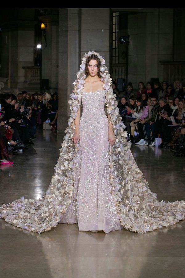 Collection Couture, 파티 드레스, Fairy Wedding, White Gown, Georges Hobeika, Fantasy Dress, Couture Gowns, Dream Wedding Dresses, Couture Collection