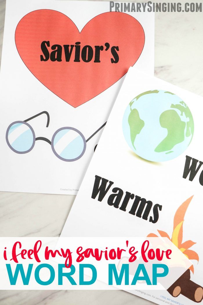 two valentine's day cards with the words word map