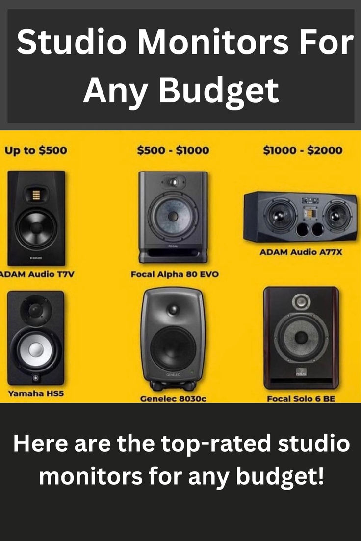 there are many audio monitors for any budget