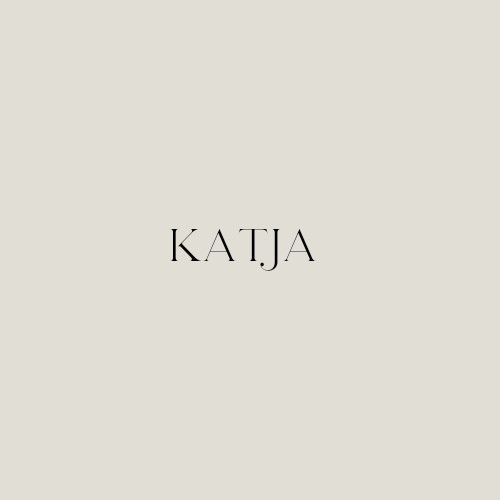 the word kate written in black on a white background