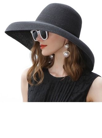 JJ's House Straw Hats Hats Casual Hats Women's Casual Holiday Beach Summer Classic Wide Brim Polyester 53-57 Sun Hats Straw Hats Hats. #JJ's House #StrawHats #Hats #CasualHats #Women's #Casual #Holiday #Beach #Summer #Classic #WideBrim #Polyester #5357 #SunHats #StrawHats #Hats Girls In Hats, Kentucky Derby Style, Velvet Evening Dress, Head Coverings, Kentucky Derby Party, The Mad Hatter, Hats And Scarves, Elegant Hats, Summer Sun Hat