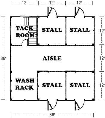 the floor plan for an office building with two floors and one room on each side