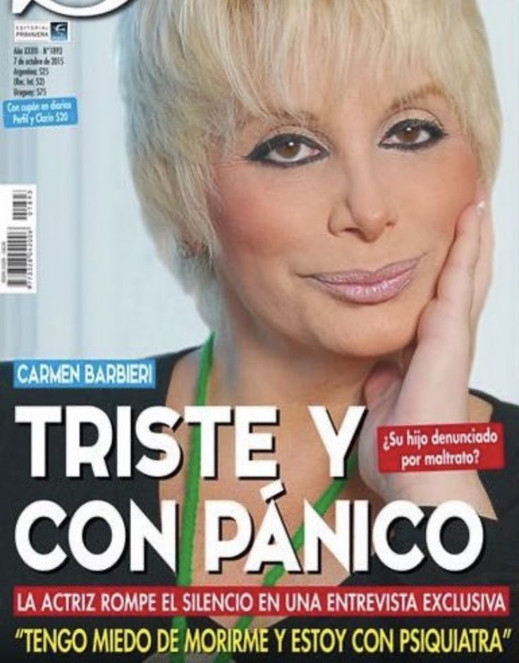 a magazine cover featuring a woman with blonde hair and blue eyes on the front page