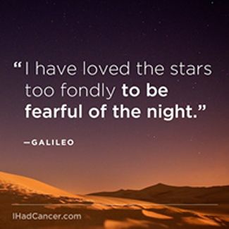 the quote i have loved the stars too fondly to be fearless of the night