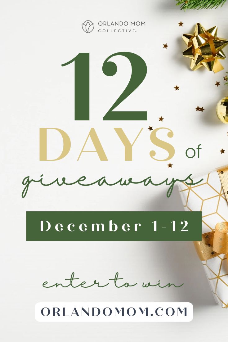 the twelve days of christmas giveaway is on display with presents and decorations around it