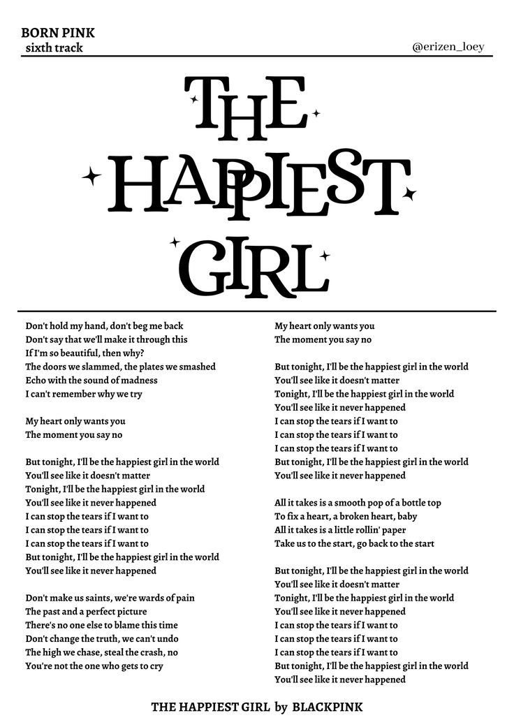 the happiest girl sheet music