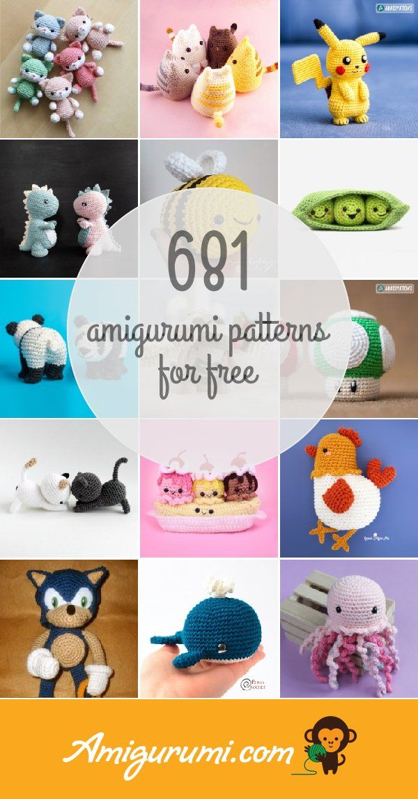 there are many amigurmi patterns for free