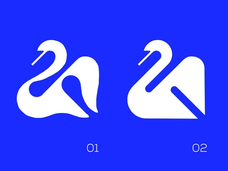 two white swans sitting next to each other on a dark blue background with the words, swan