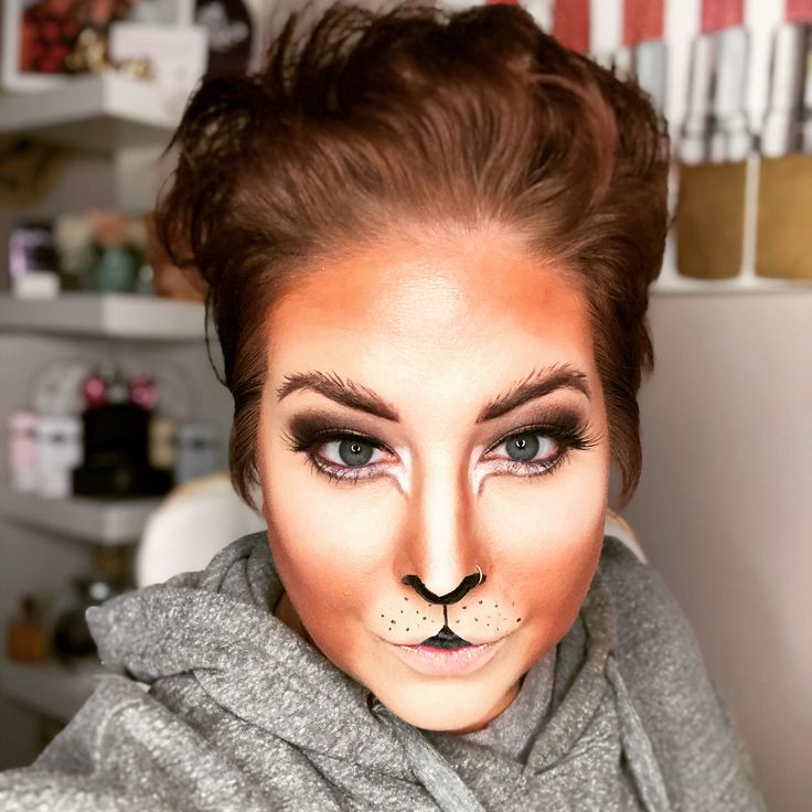 Lioness Makeup, Younique, Septum Ring, Halloween Face, Face Makeup, Halloween Face Makeup, Nose Ring, Makeup, Make Up