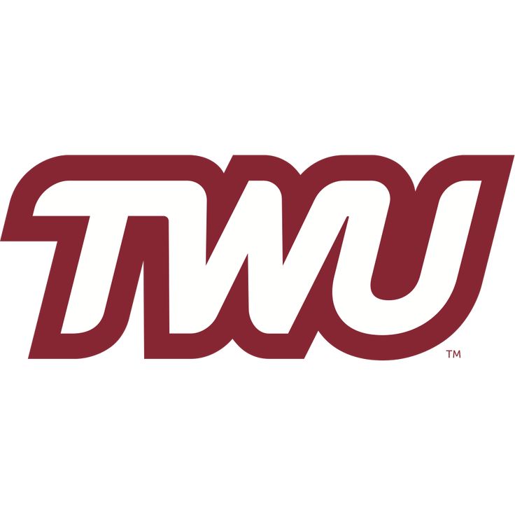 the tw logo is shown in red and white, with two letters on it