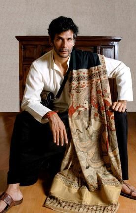 Male Indian Fashion, Indian Man Fashion, Men In Saree, Candyland Characters, Design Vocabulary, India Fashion Men, Milind Soman, Indian Wedding Clothes For Men, Traditional Textiles