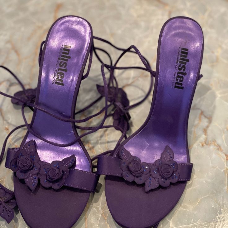 Beautiful Purple Heels From Dillard’s. Never Worn Purple Heels Wedding, Dark Purple Heels, Purple Quince, Purple High Heels, Purple Heels, Shoes Purple, Purple Outfits, Purple Shoes, Vintage Shoes