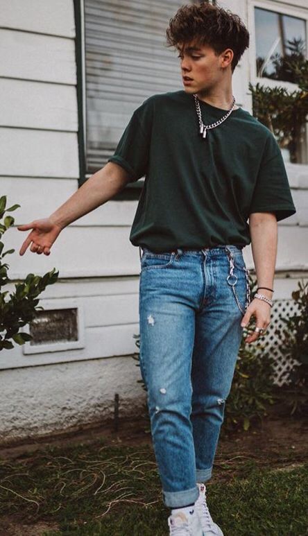 Tiktok Mens Fashion, Outfit 90s Hombre, Ftm Outfits Summer, Bisexual Men Fashion, Men’s 80s Outfits, Retro Outfits 80s Style Men, Men 90s Outfit, 80s Clothes Men, 80s Mens Outfits