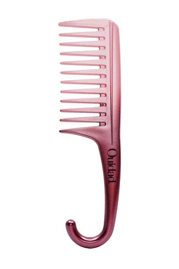 Wide-Tooth Shower Comb view 1 Long Curly Hairstyles, Curl Types, Loose Tooth, Curl Definition, Tooth Design, Oil Pulling, Wide Tooth Comb, Types Of Curls, Hair Detangler